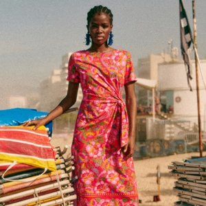 Pippa Dress - Sézane x FARM Rio EUC Medium